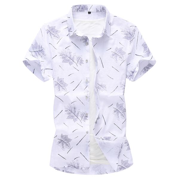 summer mens short-sleeved shirt large size 7xl flower shirt men cotton linen shirts fashion casual camisa masculina 2020, White;black
summer mens short-sleeved shirt large size 7xl flower shirt men cotton linen shirts fashion casual camisa masculina 2020, White;black