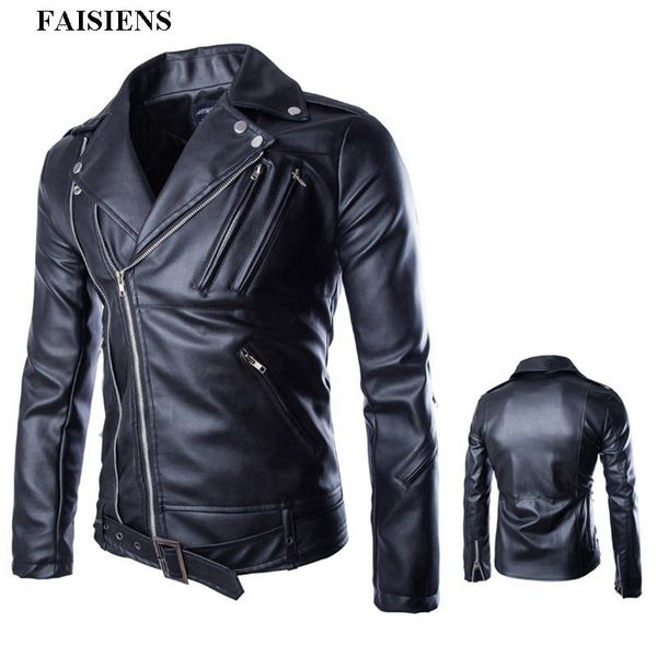 faisiens autumn winter faux leather men jackets bomber pu black metal jackets zipper male fashion streetwear plus size 5xl coat
faisiens autumn winter faux leather men jackets bomber pu black metal jackets zipper male fashion streetwear plus size 5xl coat