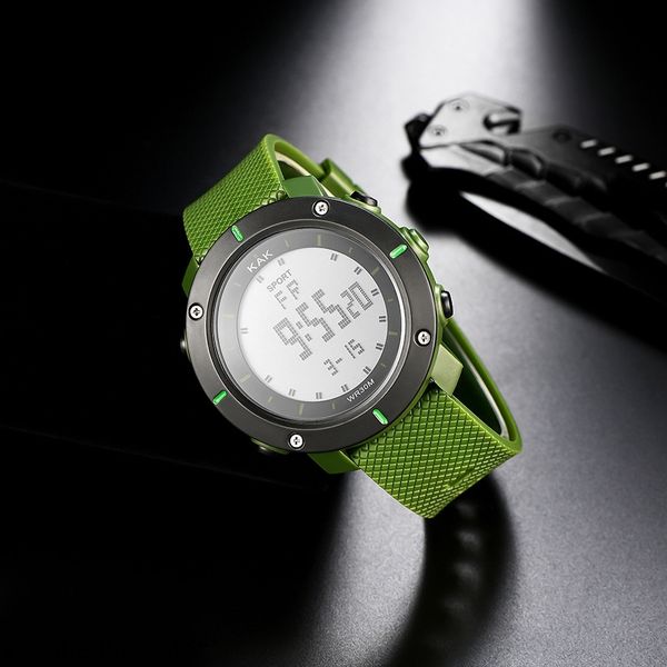 kak outdoor electronic multifunctional outdoor sports watch men's sports electronic watch, Blue
kak outdoor electronic multifunctional outdoor sports watch men's sports electronic watch, Blue