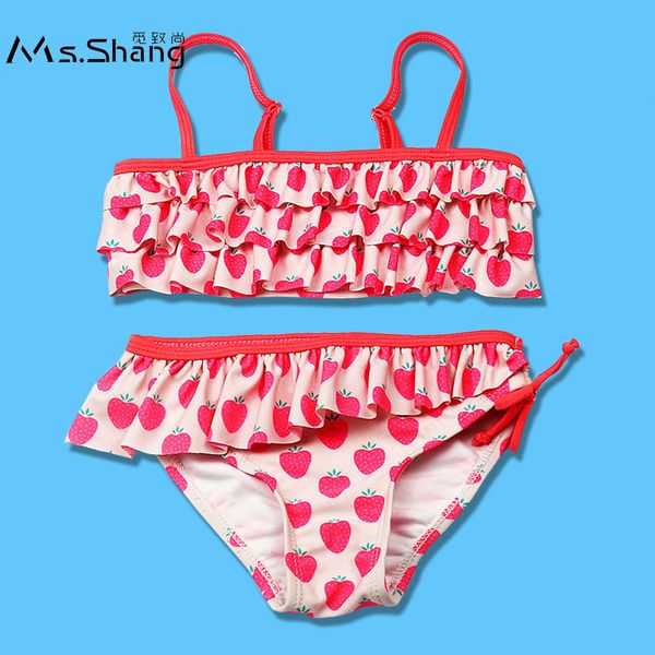 ms.shang 2019 baby girl bikini set ruffle children swimsuit strawberry printed 3-10 years child girl swimwear kids bathing suit
ms.shang 2019 baby girl bikini set ruffle children swimsuit strawberry printed 3-10 years child girl swimwear kids bathing suit
