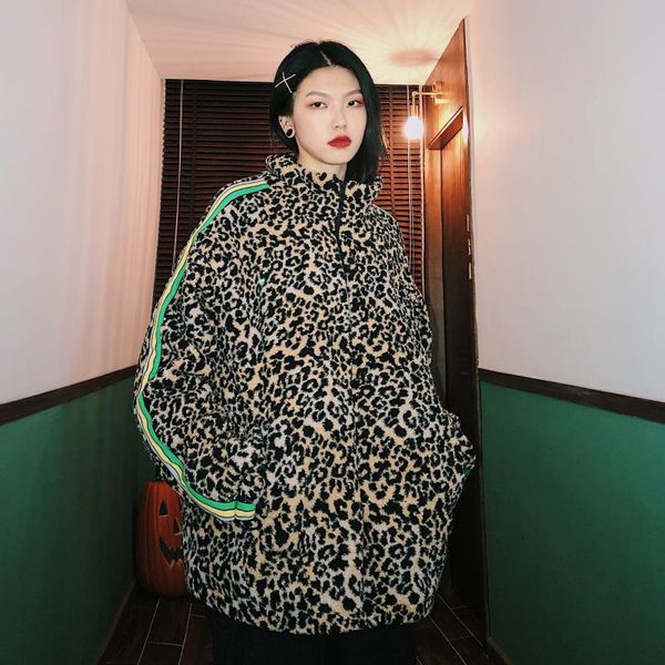 homemade parallel bar vintage leopard cotton coat winter original house hip hop warm cotton garment fashion coats women jackets, Black
homemade parallel bar vintage leopard cotton coat winter original house hip hop warm cotton garment fashion coats women jackets, Black