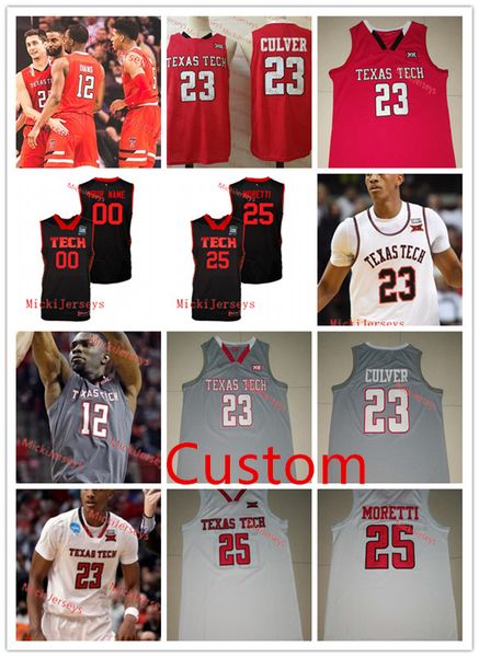 Custom Texas Tech Red Raiders Basketball Jersey Jarrett Culver Davide Moretti Khavon Moore Brandone Francis Kyler Edwards Texas Tech Jersey
Custom Texas Tech Red Raiders Basketball Jersey Jarrett Culver Davide Moretti Khavon Moore Brandone Francis Kyler Edwards Texas Tech Jersey