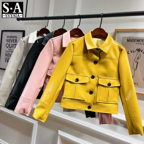 2020 spring faux leather jacket coats women motorcycle black cool pu leather bomber jacket female short lapels ladies outerwear
2020 spring faux leather jacket coats women motorcycle black cool pu leather bomber jacket female short lapels ladies outerwear