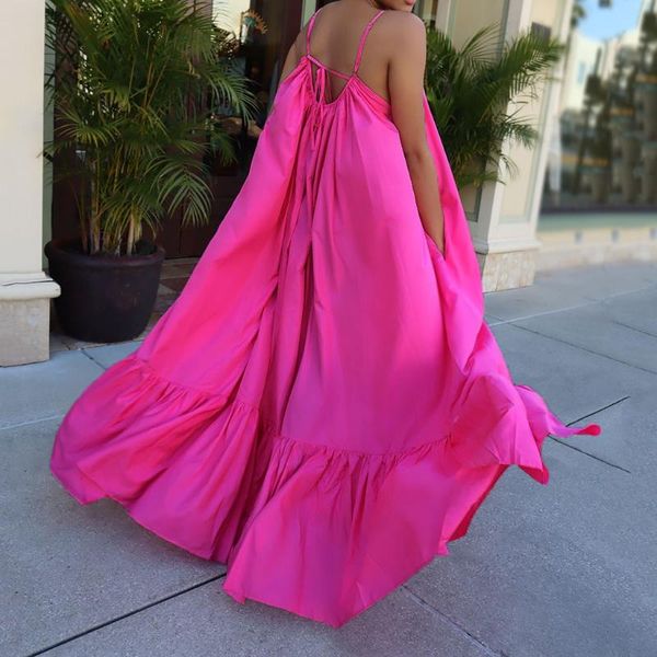 cover-ups 2021 summer solid color oversized skirt sleeveless maxi dress women fashion casual strap pocket loose big swing
cover-ups 2021 summer solid color oversized skirt sleeveless maxi dress women fashion casual strap pocket loose big swing