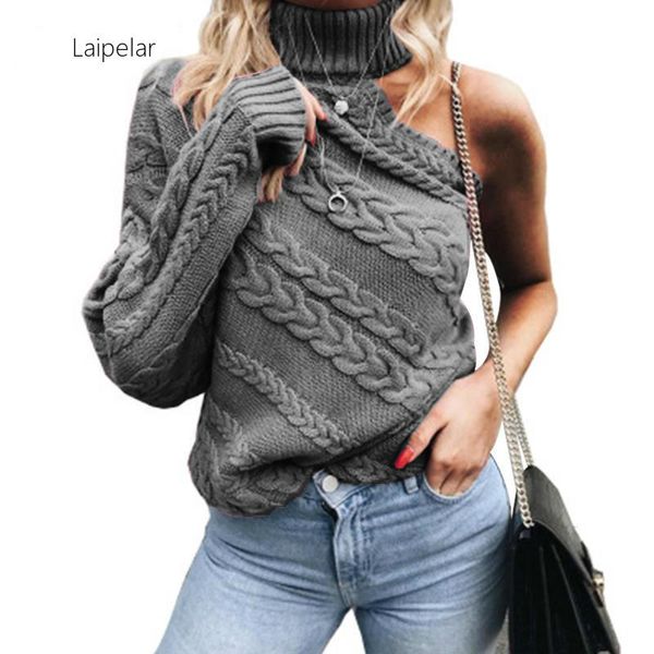 laipelar 2020 multi color twist pattern sweater women casual solid knitted off single shoulder women sweaters pull femme hiver, White;black
laipelar 2020 multi color twist pattern sweater women casual solid knitted off single shoulder women sweaters pull femme hiver, White;black