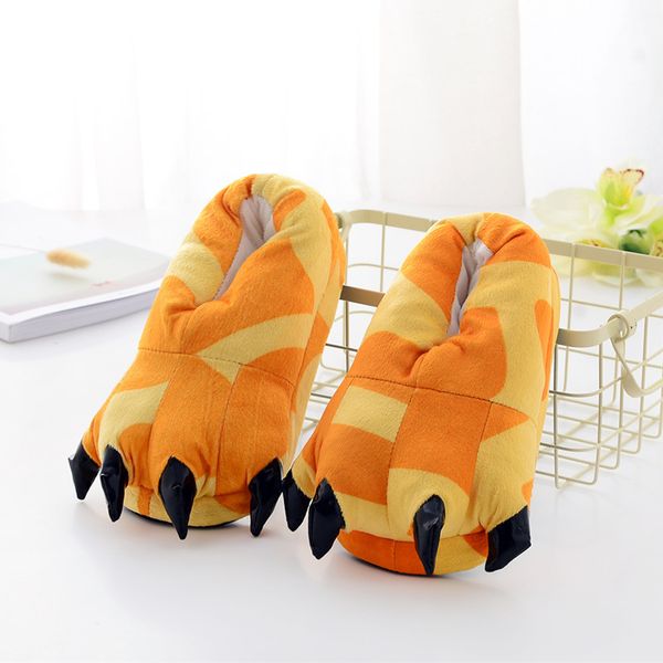 warm winter soft indoor slippers women men children shoes paw funny animal christmas monster dinosaur claw plush novelty slippers, Black
warm winter soft indoor slippers women men children shoes paw funny animal christmas monster dinosaur claw plush novelty slippers, Black
