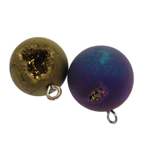natural agate original stone pendant color spherical crystal cave pendant accessories wholesale, Silver
natural agate original stone pendant color spherical crystal cave pendant accessories wholesale, Silver