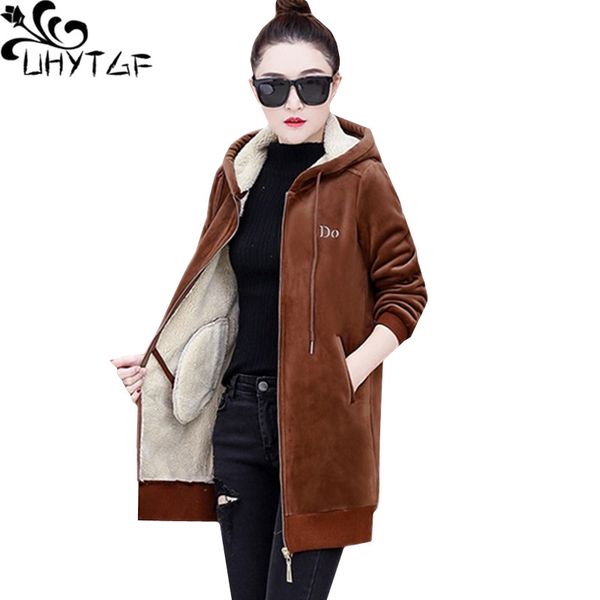 uhytgf quality lambswool winter coat womens plus velvet thick sweatshirt autumn jacket female hooded casual plus size coats 943, Black
uhytgf quality lambswool winter coat womens plus velvet thick sweatshirt autumn jacket female hooded casual plus size coats 943, Black