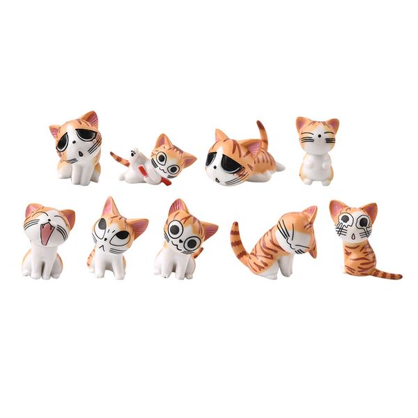 9 pcs/set mini cheese cat ornament miniature figurine fairy garden ornaments cartoon animal statue bonsai dollhouse decoration
9 pcs/set mini cheese cat ornament miniature figurine fairy garden ornaments cartoon animal statue bonsai dollhouse decoration