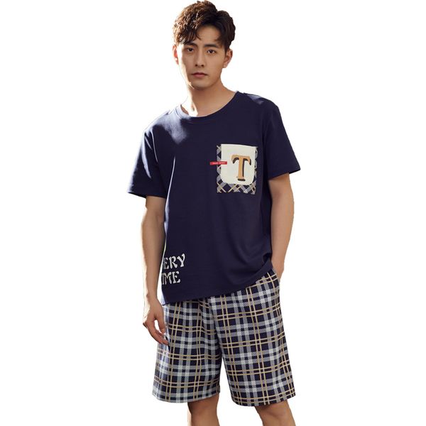 spring summer new style men's short sleeved shorts short pants genuine pajamas simple house wear relaxing 6535 cotton, Black;brown
spring summer new style men's short sleeved shorts short pants genuine pajamas simple house wear relaxing 6535 cotton, Black;brown