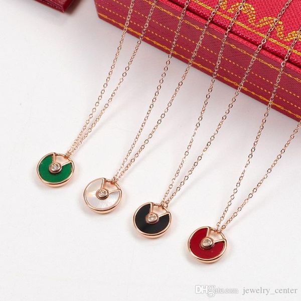 white pearl shell pendant rose gold chain necklace green red pendants luxury fashion wedding necklace for women, Silver
white pearl shell pendant rose gold chain necklace green red pendants luxury fashion wedding necklace for women, Silver