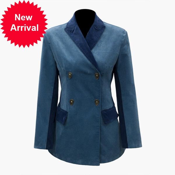 women's suits & blazers brand designer winter women office ladies elegant fashion double row buckle corduroy slim jacket 2021 suit coll, White;black
women's suits & blazers brand designer winter women office ladies elegant fashion double row buckle corduroy slim jacket 2021 suit coll, White;black