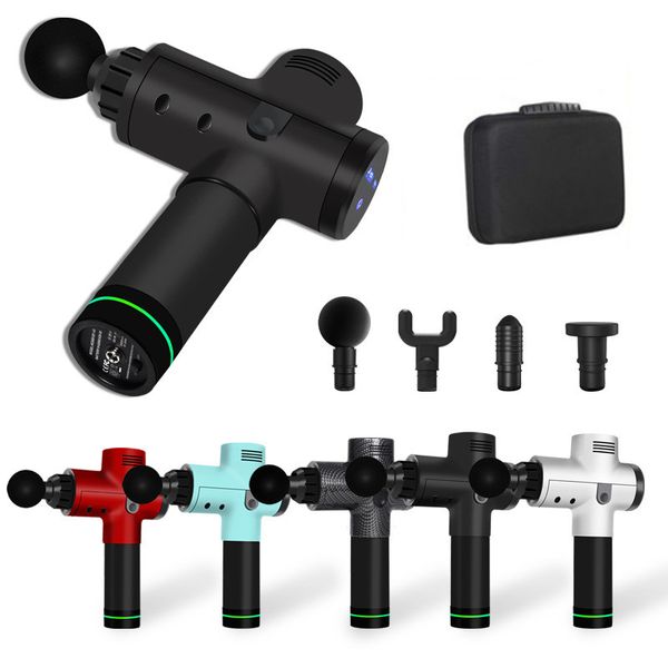 muscle massage gun touch section sport therapy massager body relaxation pain relief slimming shaping massager 4 heads with bag
muscle massage gun touch section sport therapy massager body relaxation pain relief slimming shaping massager 4 heads with bag