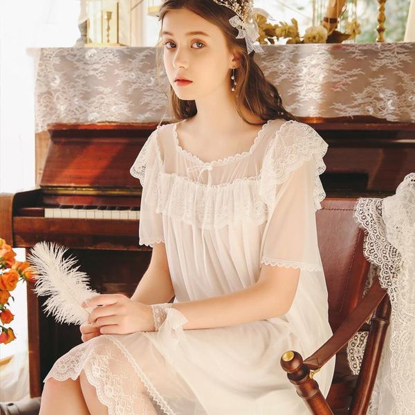 pregnant womn pajamas 2020 summer court retro lace korean maternity pijamas sleepwear cotton short-sleeved nightdress, White
pregnant womn pajamas 2020 summer court retro lace korean maternity pijamas sleepwear cotton short-sleeved nightdress, White