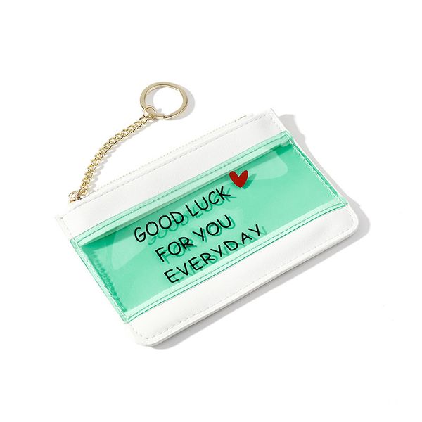 fashion transparent pvc women kawaii coin purse candy color money change bag girls short wallet with key chain summer small bags, Red;black
fashion transparent pvc women kawaii coin purse candy color money change bag girls short wallet with key chain summer small bags, Red;black