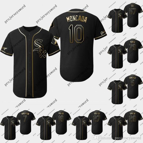 Chicago Tim Anderson 2019 Golden Edition Jersey Yolmer Sanchez Yoan Moncada Daniel Palka Lucas Giolito Jose Abreu White Sox Baseball Jerseys
Chicago Tim Anderson 2019 Golden Edition Jersey Yolmer Sanchez Yoan Moncada Daniel Palka Lucas Giolito Jose Abreu White Sox Baseball Jerseys
