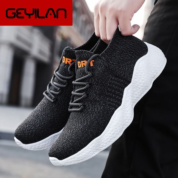 men running shoes breathable for men socks sneakers outdoor sport shoes super light training sneakers basket big size, Black
men running shoes breathable for men socks sneakers outdoor sport shoes super light training sneakers basket big size, Black