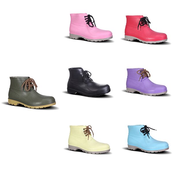 ale no-brand design rain boots low labor insurance shoes steel toe cap black yellow pink red purple dark green men shoes 38-44
ale no-brand design rain boots low labor insurance shoes steel toe cap black yellow pink red purple dark green men shoes 38-44