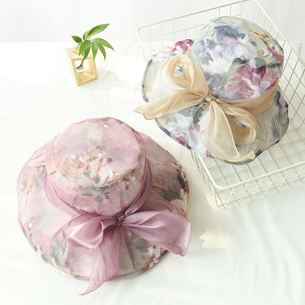 summer hats for women floral ribbon bowknot folding caps fedoras bridal hat travel wedding cap sunhat beach hat, Blue;gray
summer hats for women floral ribbon bowknot folding caps fedoras bridal hat travel wedding cap sunhat beach hat, Blue;gray