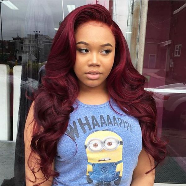 synthetic lace front wigs burgundy color natural long wavy hair wine red wigs with natural hairline for black women daily wear
synthetic lace front wigs burgundy color natural long wavy hair wine red wigs with natural hairline for black women daily wear