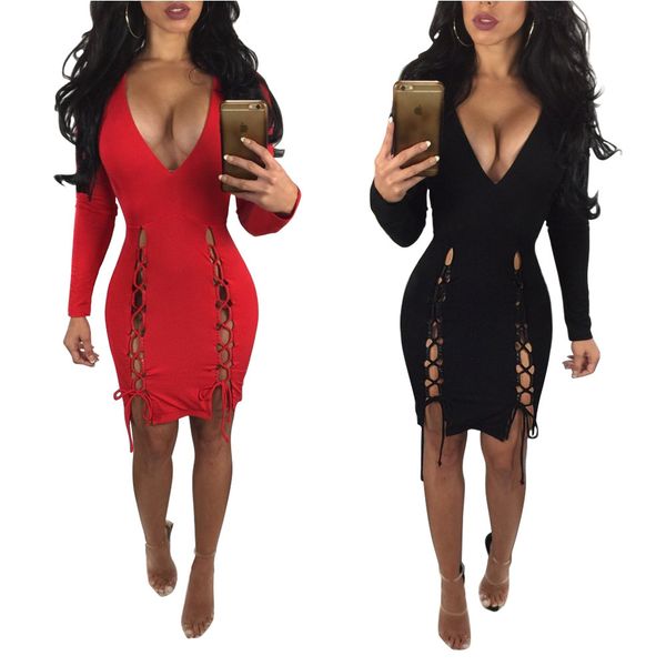 womens designer solid color banquet dress v-neck long sleeve hip split dress 1z21, Black;gray
womens designer solid color banquet dress v-neck long sleeve hip split dress 1z21, Black;gray