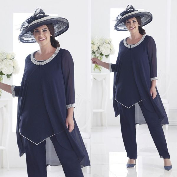 dark navy pearls mother of the bride pant suits bateau neck long sleeves wedding guest dress plus size chiffon sheath mothers groom dresses, Black;red
dark navy pearls mother of the bride pant suits bateau neck long sleeves wedding guest dress plus size chiffon sheath mothers groom dresses, Black;red