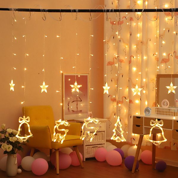 elk bell string light led twinkle star string fairy light christmas tree decor lamp 2020 new year xmas gift eu/us/usb plug
elk bell string light led twinkle star string fairy light christmas tree decor lamp 2020 new year xmas gift eu/us/usb plug