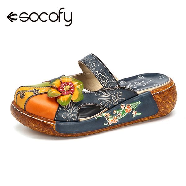 socofy casual vintage flat shoes women printed leather bohemian summer beach shoes flower backless slip-on flats zapatos, Black
socofy casual vintage flat shoes women printed leather bohemian summer beach shoes flower backless slip-on flats zapatos, Black