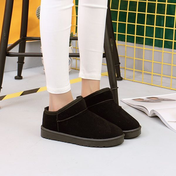 woman snow boots 2019 new winter ladies shoes large size plus velvet women ankle boot pink cotton booties flat shoe botas mujer, Black
woman snow boots 2019 new winter ladies shoes large size plus velvet women ankle boot pink cotton booties flat shoe botas mujer, Black