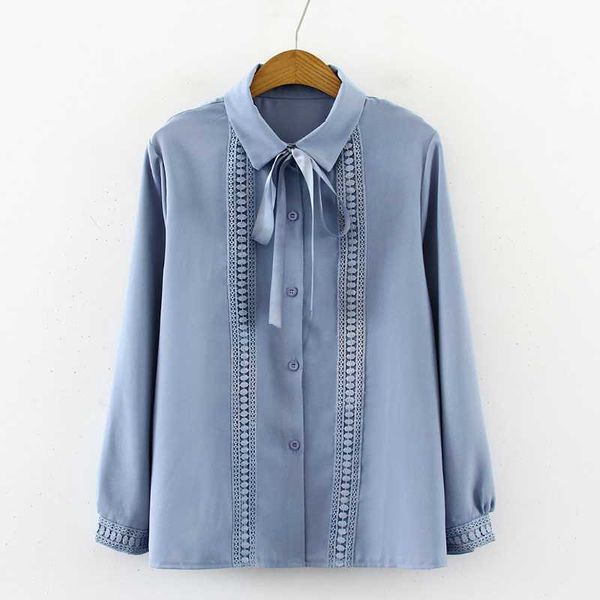 women's blouses & shirts womens and long sleeve women blouse turn down collar blue lace chiffon shirt clothes blusas c753, White
women's blouses & shirts womens and long sleeve women blouse turn down collar blue lace chiffon shirt clothes blusas c753, White
