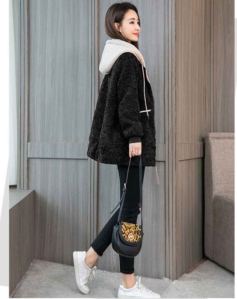 2019 winter new lamb полушубок женская короткая шерсть все-в-одном korean winter мелкосемянные флис, Black;brown
2019 winter new lamb полушубок женская короткая шерсть все-в-одном korean winter мелкосемянные флис, Black;brown