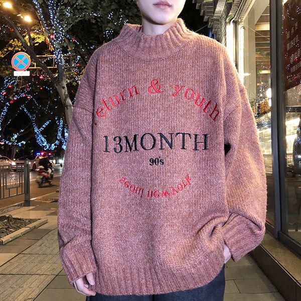 зимний свитер мужской сыпучие корейский tide student ins hong kong tide марка cec harajuku ленивый ветер толстый свитер, White;black
зимний свитер мужской сыпучие корейский tide student ins hong kong tide марка cec harajuku ленивый ветер толстый свитер, White;black