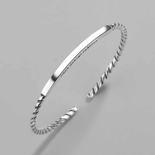 leouerry 925 sterling silver vintage twisted square tube bangles minimalist original open cuff bangles for women fine jewelry, Golden;silver
leouerry 925 sterling silver vintage twisted square tube bangles minimalist original open cuff bangles for women fine jewelry, Golden;silver