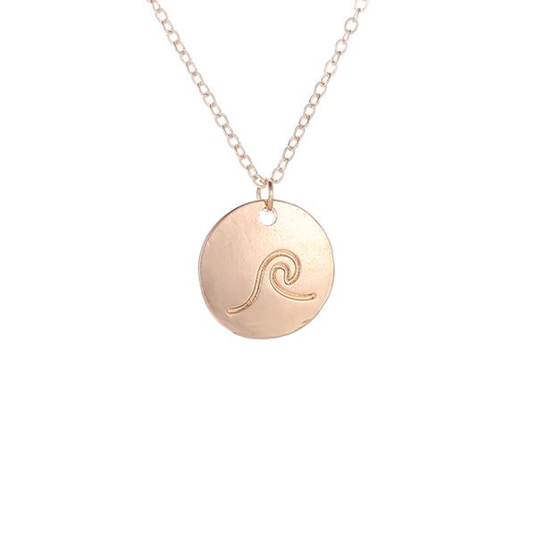 lucky charms round tag pendant clavicle chain necklace lady chic jewelry, Silver
lucky charms round tag pendant clavicle chain necklace lady chic jewelry, Silver