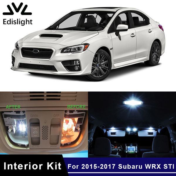 edislight 8pcs white ice blue canbus led lamp car bulbs interior package kit for 2015-2017 wrx sti map dome trunk light
edislight 8pcs white ice blue canbus led lamp car bulbs interior package kit for 2015-2017 wrx sti map dome trunk light