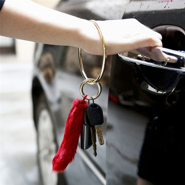 wrist keychain alloy bangles ring faux fur key chains fashion wristlet pendant charm bracelets bangles jewelry metal car keyring holder, Slivery;golden
wrist keychain alloy bangles ring faux fur key chains fashion wristlet pendant charm bracelets bangles jewelry metal car keyring holder, Slivery;golden