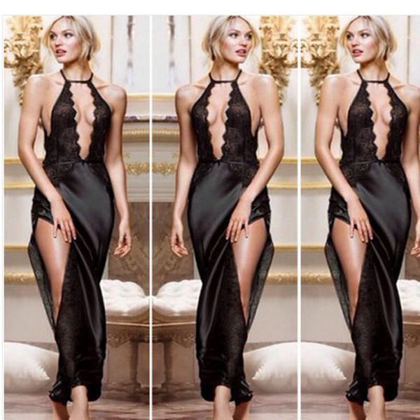 2017 new arrival erotic sleepwear female temptation see through women's summer lace nightgowns underwear lingerie hot, Black;red
2017 new arrival erotic sleepwear female temptation see through women's summer lace nightgowns underwear lingerie hot, Black;red