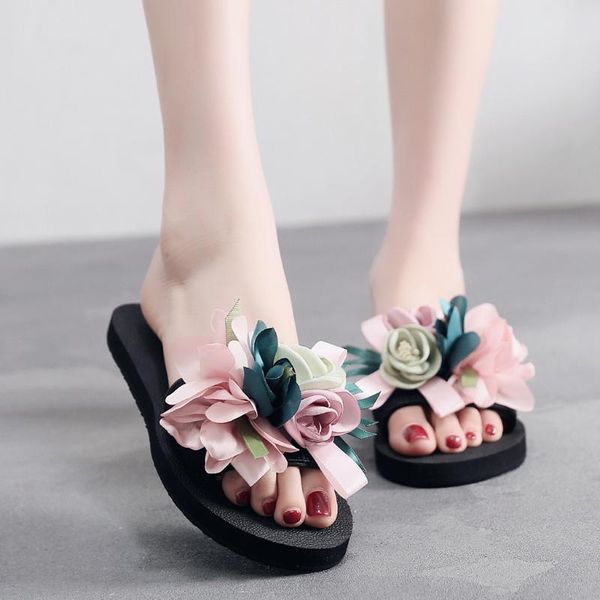 slippers 2021 women home bohemian flower flat summer sandals non-slip beach shoes bathroom chaussons#l35, Black
slippers 2021 women home bohemian flower flat summer sandals non-slip beach shoes bathroom chaussons#l35, Black