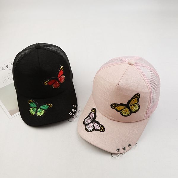 fashion butterfly embroidered baseball hat summer lady baseball cap outdoor duck tongue sport hat men hip hop casquette, Blue;gray
fashion butterfly embroidered baseball hat summer lady baseball cap outdoor duck tongue sport hat men hip hop casquette, Blue;gray