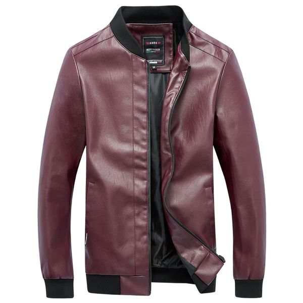 motorcycle leather jackets men jaqueta de couro masculina bomber leather jacket inverno couro mens stand collar outwear coat, Black
motorcycle leather jackets men jaqueta de couro masculina bomber leather jacket inverno couro mens stand collar outwear coat, Black
