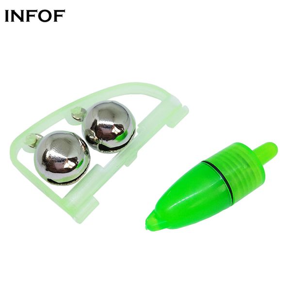 twin bells fishing tackle night sea fish rod led light clip with twin bells ring fishing bite alarm indicator on fishing rod
twin bells fishing tackle night sea fish rod led light clip with twin bells ring fishing bite alarm indicator on fishing rod