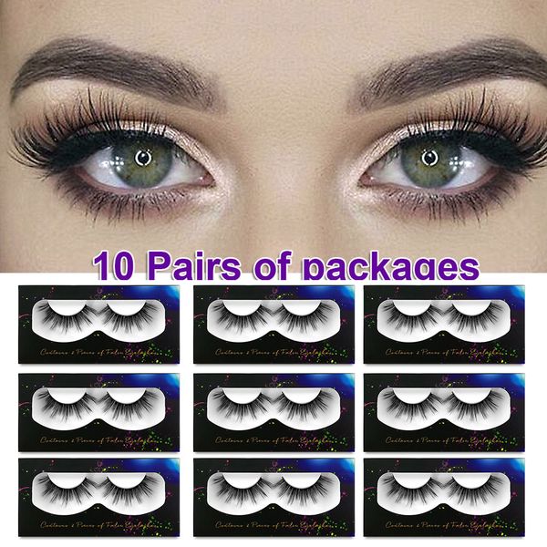 10pairs black curl terrier cross natural eye lashesthick false eyelashes charming makeup multilayer handmade fake eyelash
10pairs black curl terrier cross natural eye lashesthick false eyelashes charming makeup multilayer handmade fake eyelash