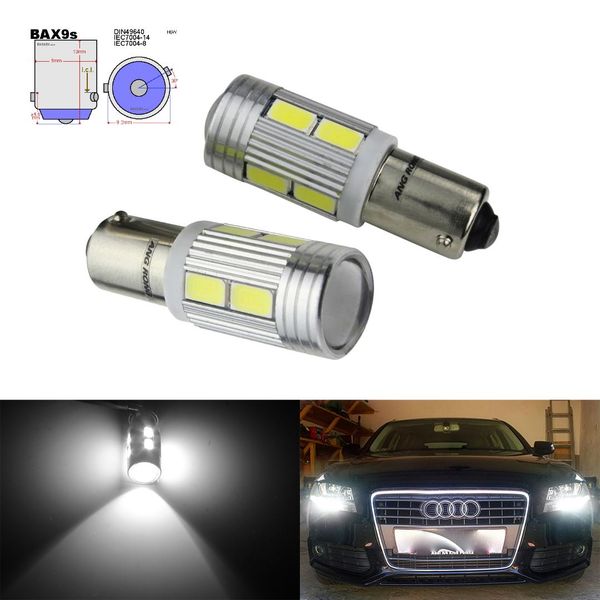 angrong 2x h6w bax9s 10 smd led 433 434 bulb indicator reverse parking side light white
angrong 2x h6w bax9s 10 smd led 433 434 bulb indicator reverse parking side light white