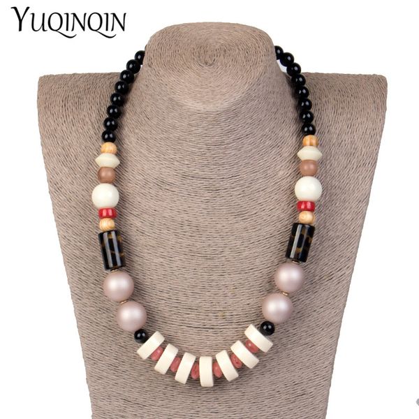 long big acrylic resin bead chains fashion necklace for women geometric designer necklace for girls vintage party new jewelry, Silver
long big acrylic resin bead chains fashion necklace for women geometric designer necklace for girls vintage party new jewelry, Silver