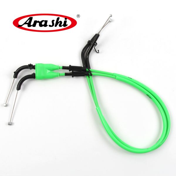 arashi motorcycle throttle cables replacement for kawasaki ninja zx10r 2016 2017 zx-10r stainless rubber cable wire lines 3 colors
arashi motorcycle throttle cables replacement for kawasaki ninja zx10r 2016 2017 zx-10r stainless rubber cable wire lines 3 colors