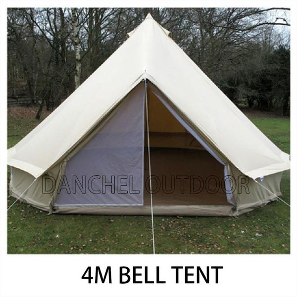 danchel 4m diameter canvas bell tent outdoor all season sun shade travel waterproof 400 ultimate tent waterproof camping hiking
danchel 4m diameter canvas bell tent outdoor all season sun shade travel waterproof 400 ultimate tent waterproof camping hiking
