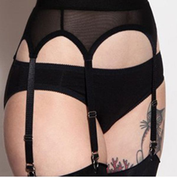 plus size garter belt punk goth women suspender belt sheer thigh high exotic lingerie garters for stockings pantyhose, Black;white
plus size garter belt punk goth women suspender belt sheer thigh high exotic lingerie garters for stockings pantyhose, Black;white