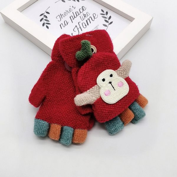 newborn infant cartoon warm wool kids gloves for boy girls winter baby gloves knitted mittens for children, White
newborn infant cartoon warm wool kids gloves for boy girls winter baby gloves knitted mittens for children, White