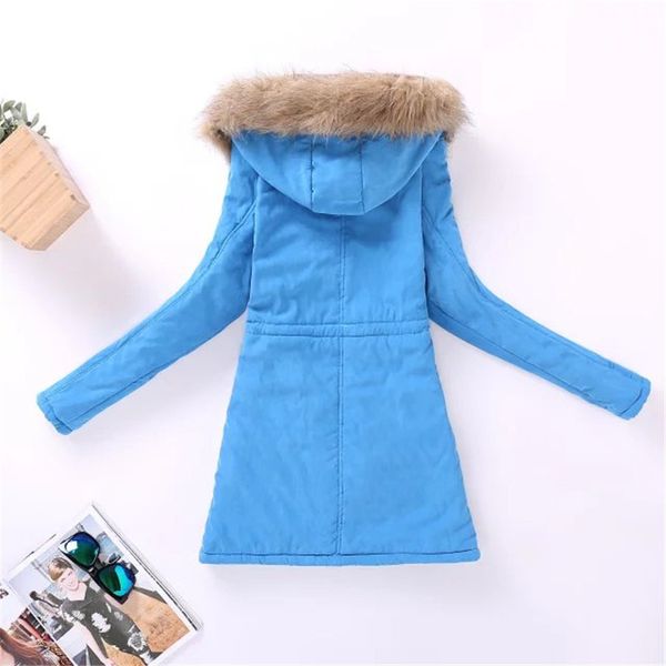 womens parka casual outwear autumn winter military hooded coat winter jacket women fur coats women's winter jackets and coats, Black
womens parka casual outwear autumn winter military hooded coat winter jacket women fur coats women's winter jackets and coats, Black