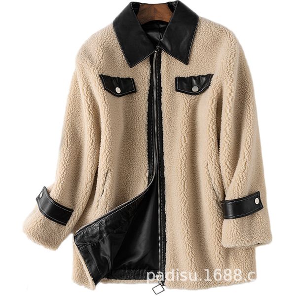 real шуба осень зима пальто женщин одежда 2020 корейский vintage шерсть куртка streetwear женщины топы abrigo mujer hs831 zt3244, Black
real шуба осень зима пальто женщин одежда 2020 корейский vintage шерсть куртка streetwear женщины топы abrigo mujer hs831 zt3244, Black